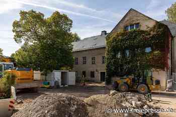 Schlossinsel Rodewisch nun Baustelle: Was Archäologen dort zu finden hoffen
