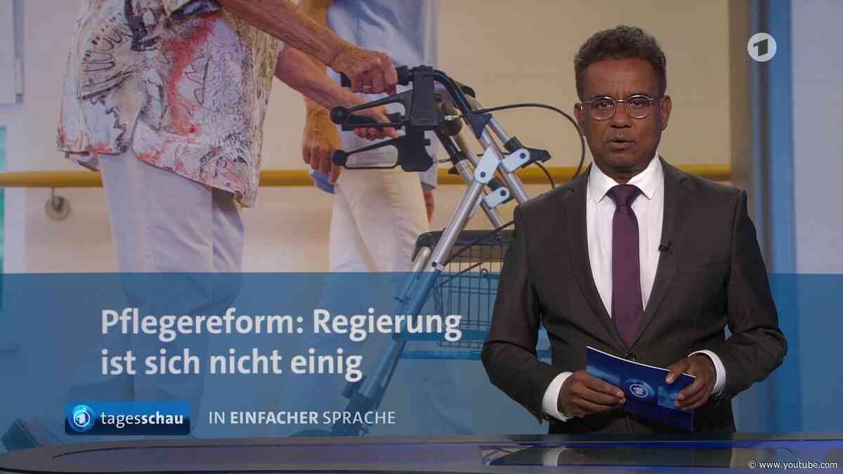 tagesschau in Einfacher Sprache 19:00 Uhr, 28.09.2026