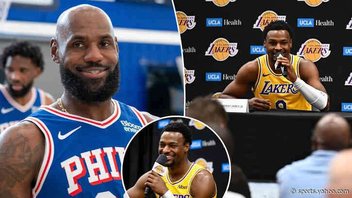 Bronny James is ready to escape LeBron’s enormous shadow