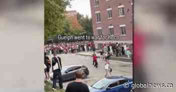 Thousands attend unruly Guelph homecoming street party as police investigate injuries, damage