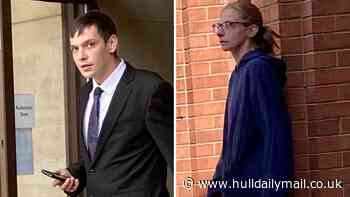 Pair stole items after 'angry mob' targeted house of suspected sex offender