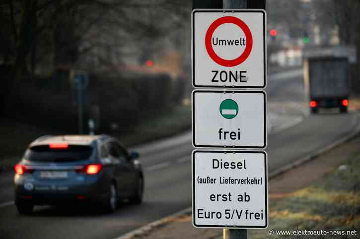 Nun fix: Umweltplakettenpflicht für E-Autos entfällt