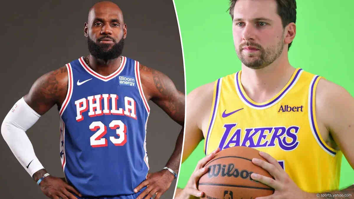 The ghost of LeBron James looms over Lakers’ media day