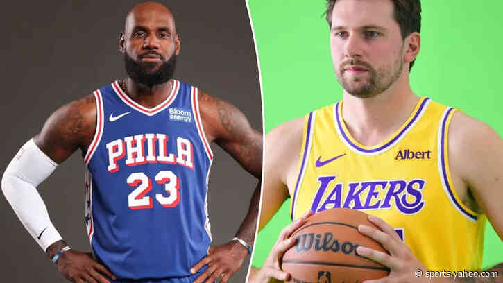 The ghost of LeBron James looms over Lakers’ media day