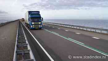Zwaar vrachtverkeer vanaf 21 oktober niet meer over de Houtribdijk