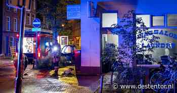 Brand in wasserette in De Pijp, woningen boven de brandhaard ontruimd