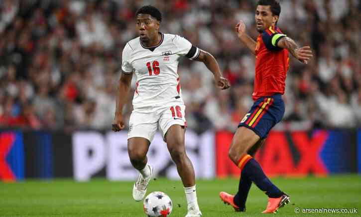 'Just very good': Manager blown away by Arsenal star after midfield display on Int'l duty