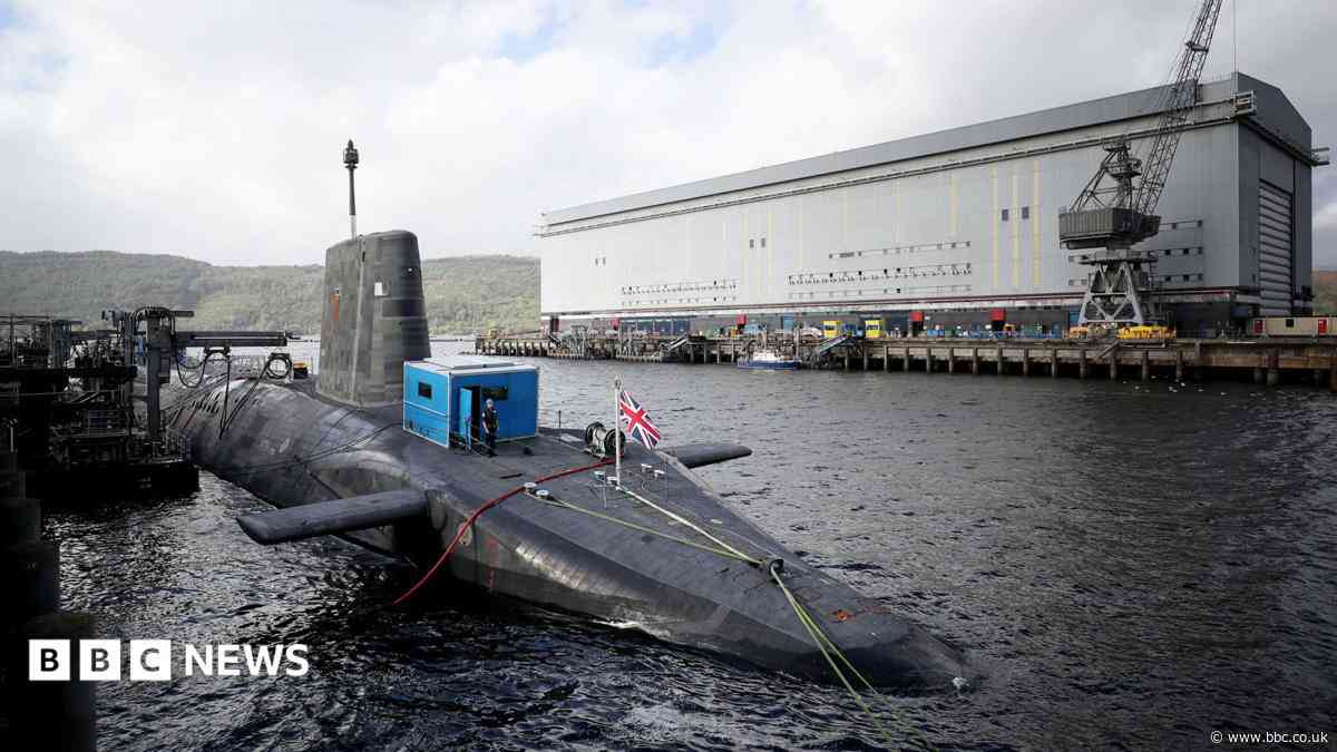 Faslane dry docks and research ship to be built in UK, says chancellor