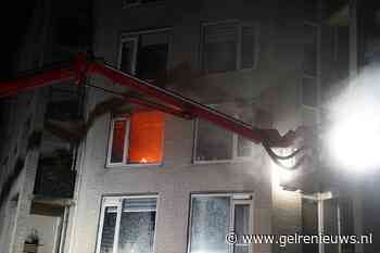 Appartement volledig uitgebrand, hele flat ontruimd