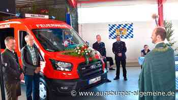 Feuerwehr Kellmünz feiert neues Fahrzeug und ehrt besonderen Namensgeber