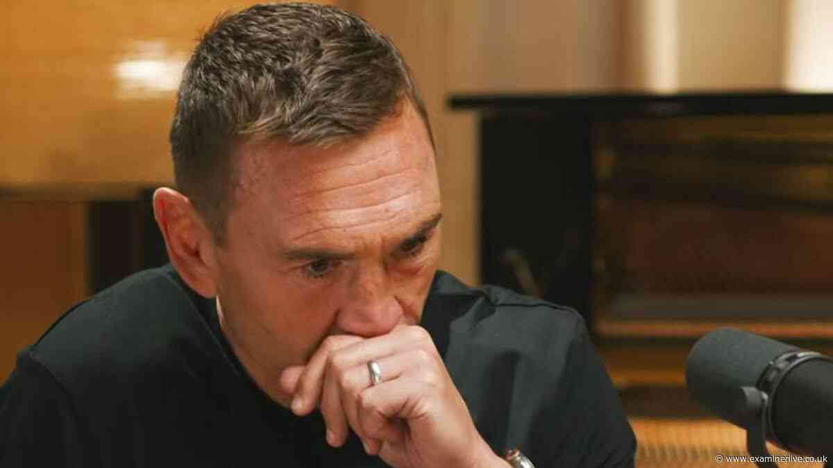 Kevin Sinfield breaks down in tears as he recalls final moments with friend Rob Burrow
