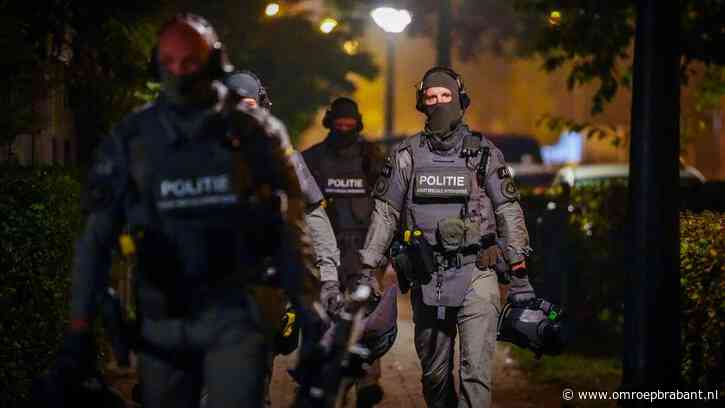 Meerdere invallen door arrestatieteams in Eindhoven, twee aanhoudingen