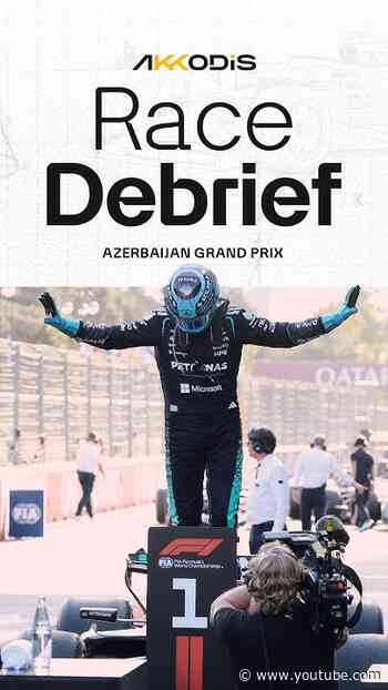 A quick recap of  the Team's performance in Baku with Andrew Shovlin and @Akkodis  💪 #f1