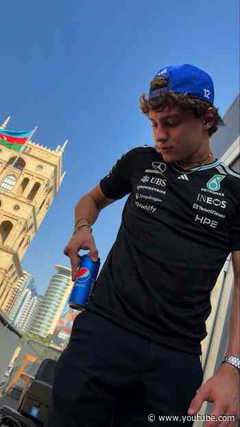 Measuring in m̶e̶t̶r̶i̶c̶ ̶u̶n̶i̶t̶s̶ Pepsi cans ✅️ #f1 #mercedesf1