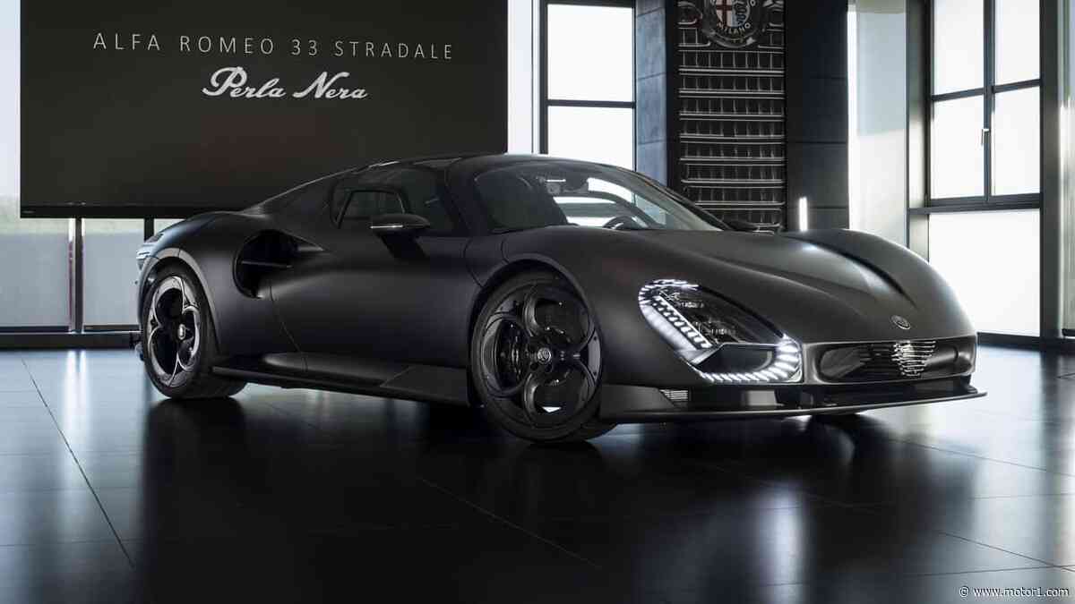 Alfa Romeo Strips Paint Off 33 Stradale. The Result Is Stunning