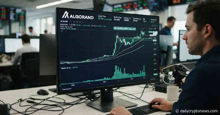 algorand algo rally surges 72% in six weeks amidst bullish momentum