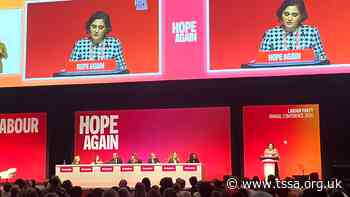 TSSA calls for rail workers' protections at Labour Conference