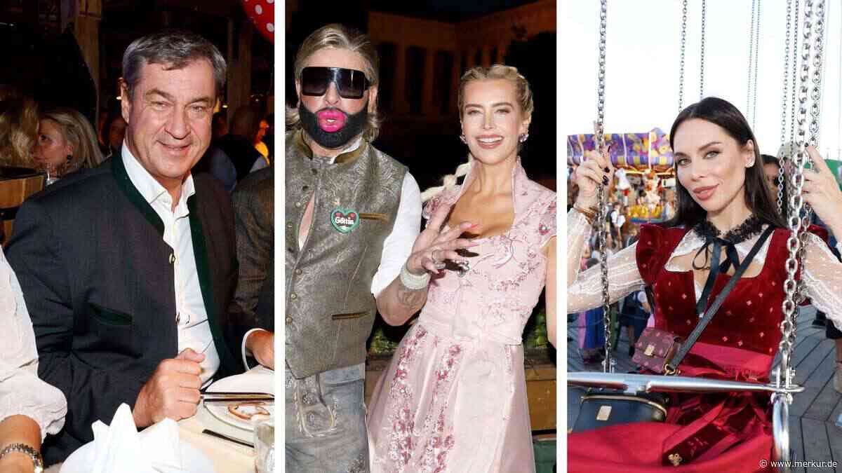 Adel, Designer, TV-Sternchen, hohe Politik: Promis lassen es auf dem Oktoberfest krachen