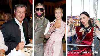 Adel, Designer, TV-Sternchen, hohe Politik: Promis lassen es auf dem Oktoberfest krachen