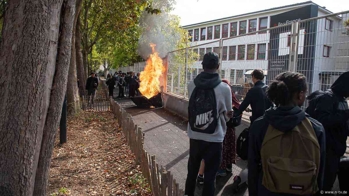 Wut auf das Bildungssystem: Festnahmen und Verletzte bei Protesten an Schulen in Frankreich