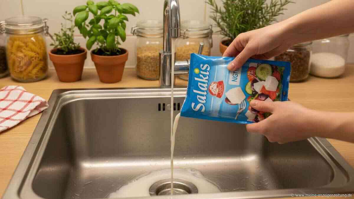 Warum man das Wasser aus der Feta-Packung nicht wegwerfen sollte