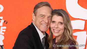 John Goodman, 74, displays his 200lbs weight-loss as he makes a rare appearance with wife Anna Beth at Digger premiere