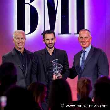 Johnny McDaid Wins BMI President's Award at 2026 London Ceremony