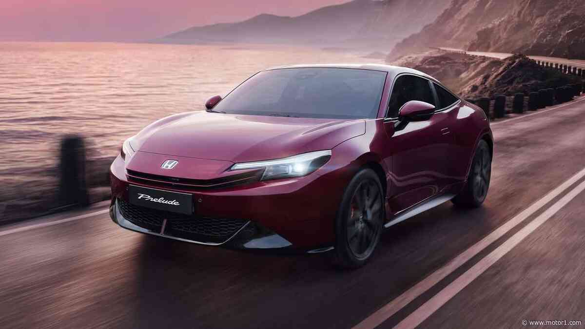 Honda's Limited-Run Prelude Was Such A Hit In Japan, It's Now Coming To Europe
