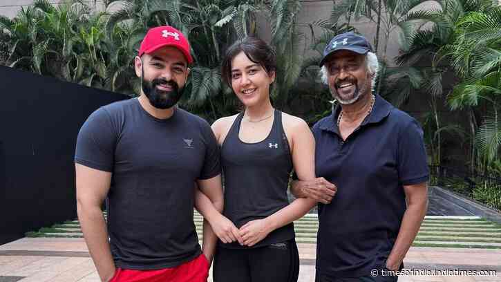 Raashi Khanna reveals Ram Pothineni’s presence in Rajinikanth's 'Dharman'