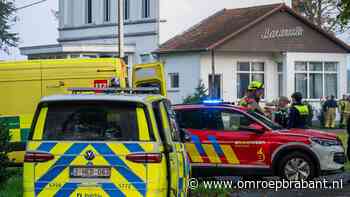 Zwaargewonde bij brand in huis op grens met België bij Achtmaal