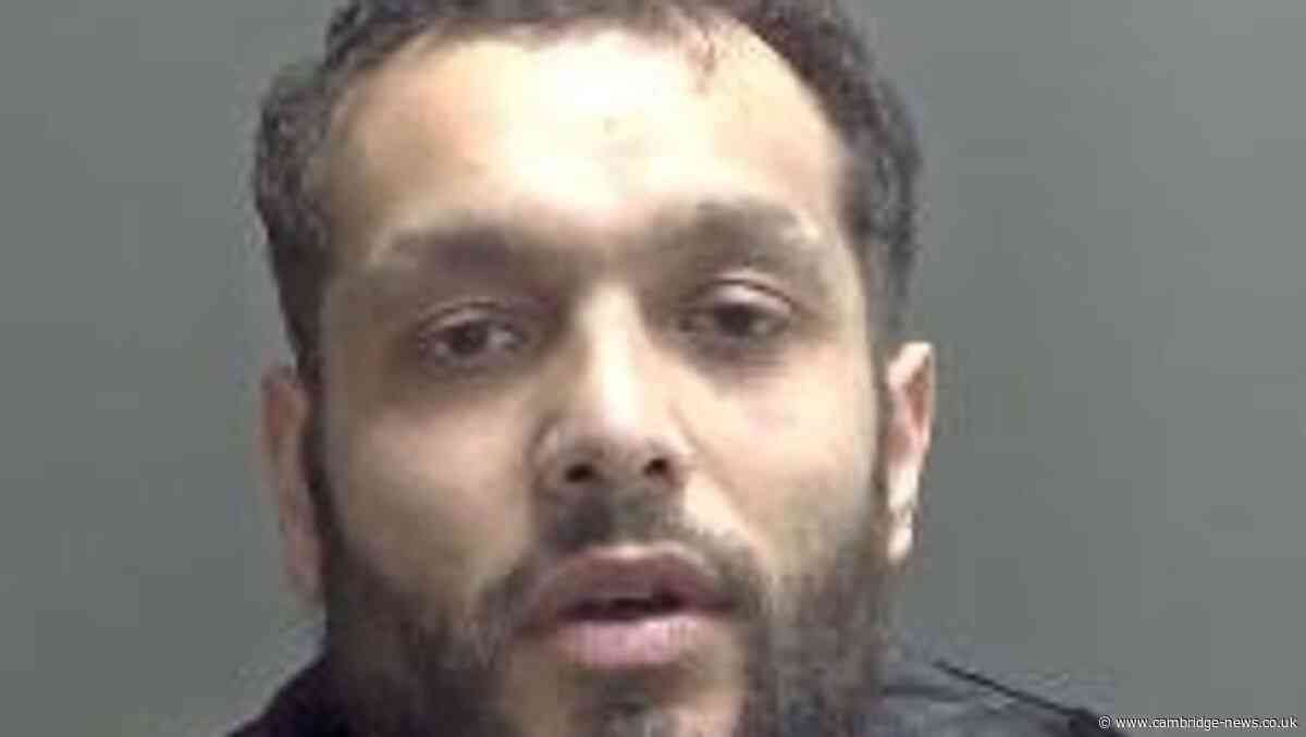 Face of Duxford thug punched ex-partner 'multiple times' and spat in her face