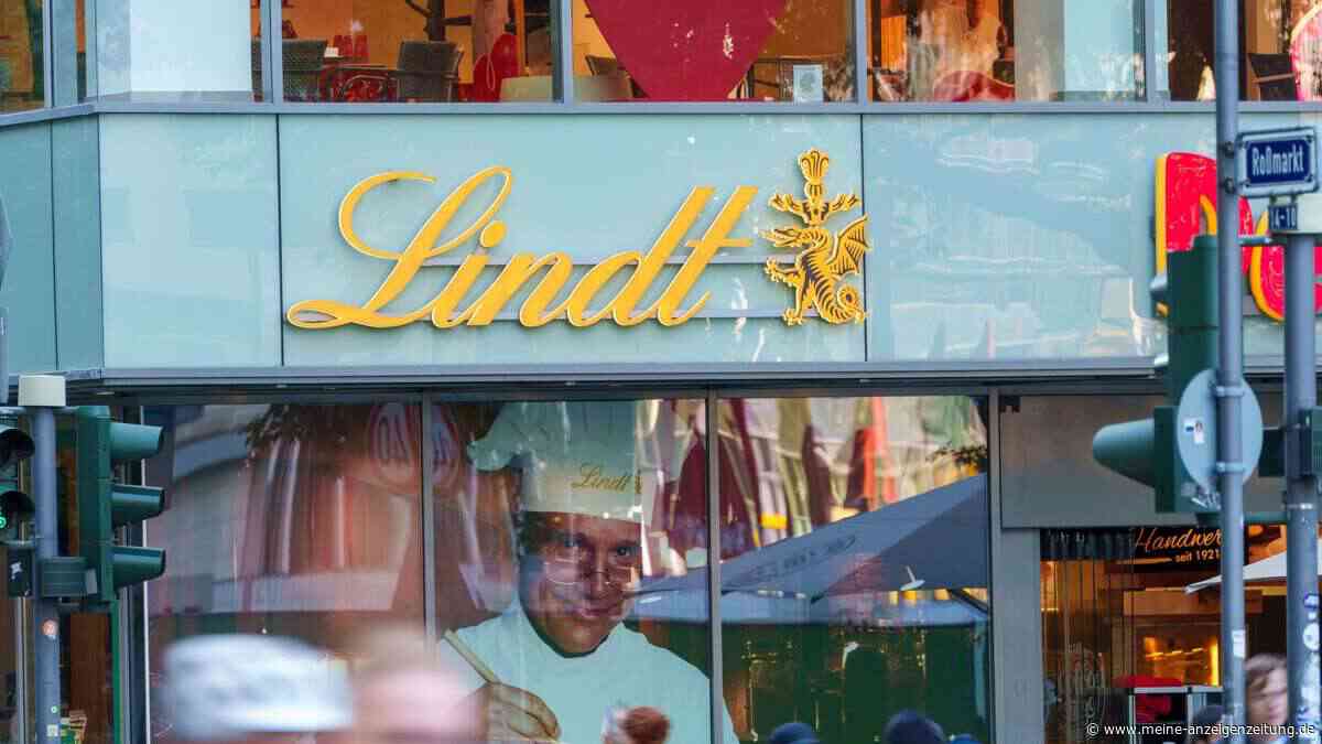 Heißer Sommer, hohe Preise: weniger Lindt-Schokolade gekauft