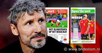 ‘Van knap punt naar kater’: Belgische media zien onder Mark van Bommel vooral een ploeg die durft