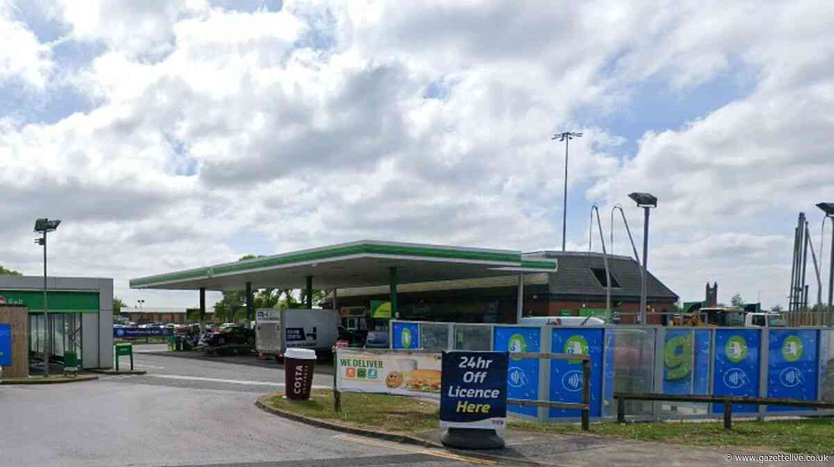 Name of man charged with string of offences after Middlesbrough BP garage incident