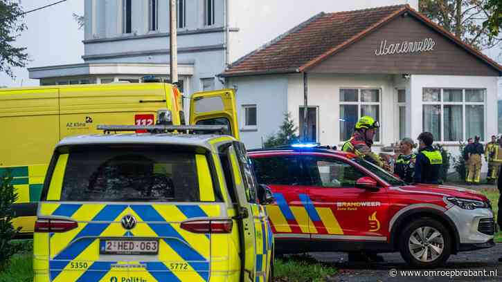 Dode bij brand in huis op grens met België bij Achtmaal