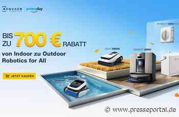 Prime Deal Days bei ECOVACS: Mit Premium-Robotik den Herbst genießen und bis zu 700 Euro sparen