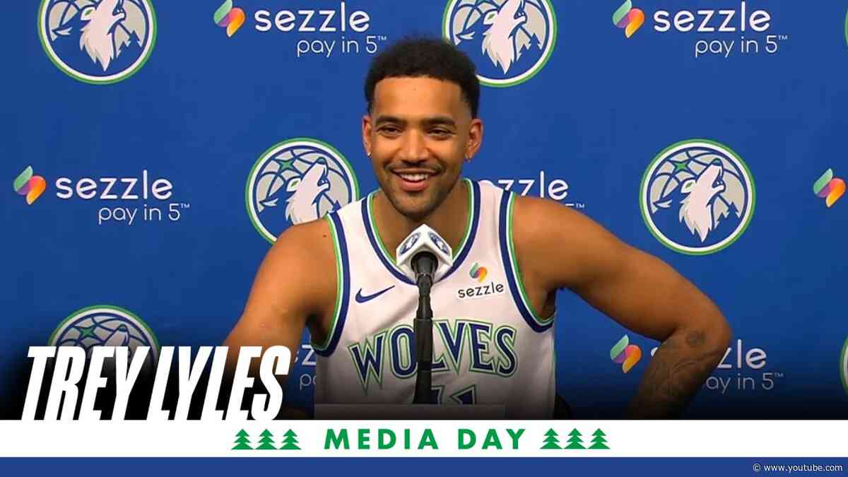 Trey Lyles Timberwolves Media Day 2026