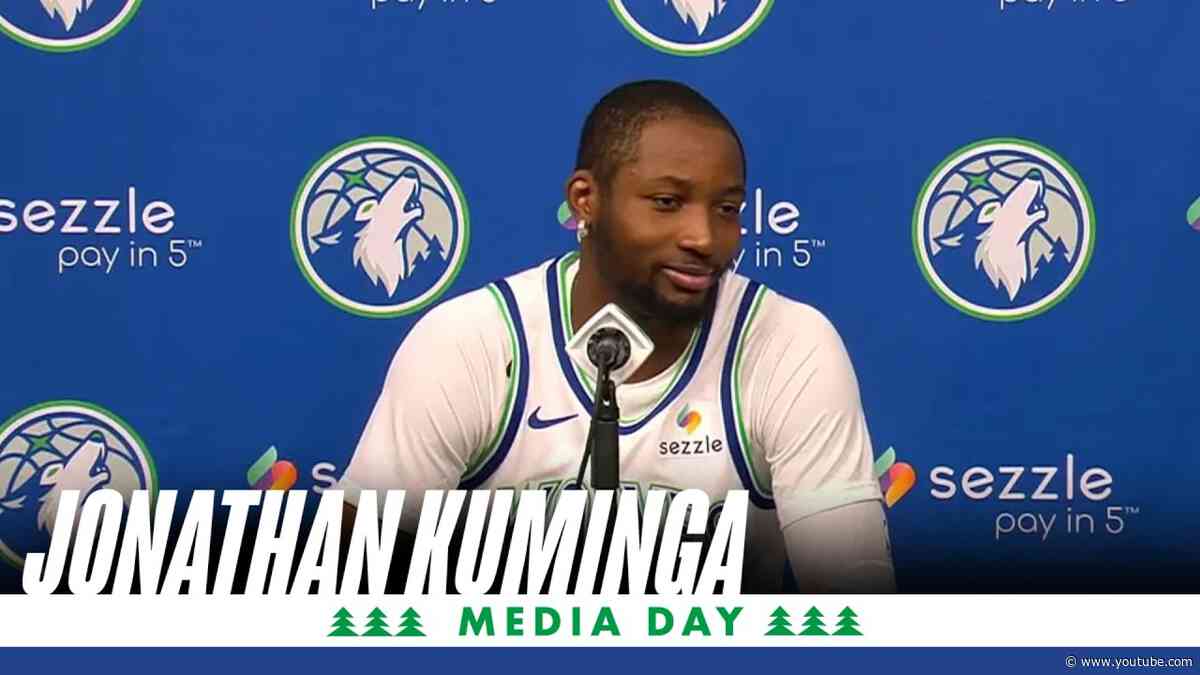 Jonathan Kuminga Timberwolves Media Day 2026