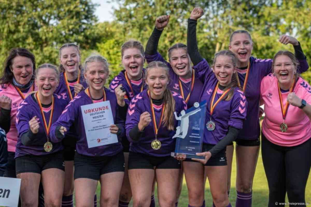 Glauchauer Faustballnachwuchs sorgt bei Deutscher Meisterschaft für eine Sensation