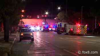Train blocks several crossings in Cleveland, Lakewood