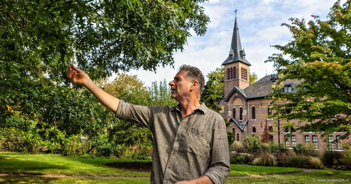 Gert Versteeg heeft de kloostertuin van de Oosterhoutse Onze Lieve Vrouwe Abdij voorgoed veranderd