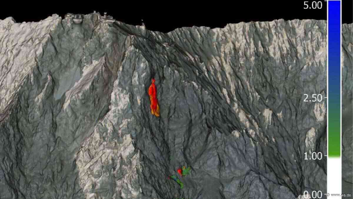 Zugspitze verliert 13.800 Kubikmeter Fels – Münchner Forscher haben tauenden Permafrost im Verdacht
