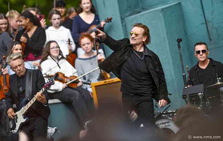 U2 in rehearsals for new stadium tour, with Larry Mullen Jr. back after undergoing surgery