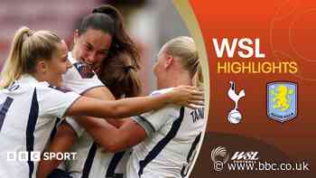 Tottenham put four past Villa to continue brilliant start