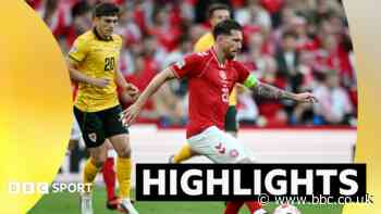 Highlights: Denmark 2-0 Wales