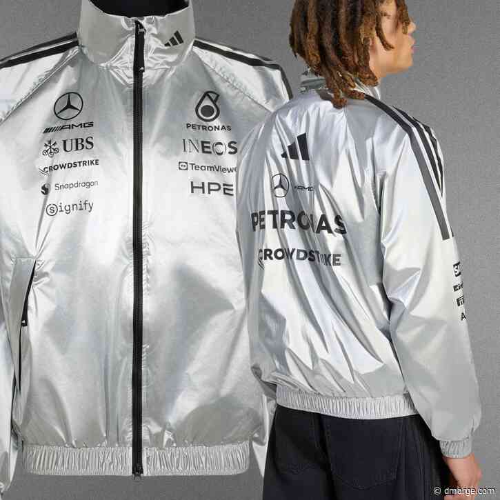 The Silver Space Jacket Mercedes F1 Drivers Wore In The Heat Is Now On Sale