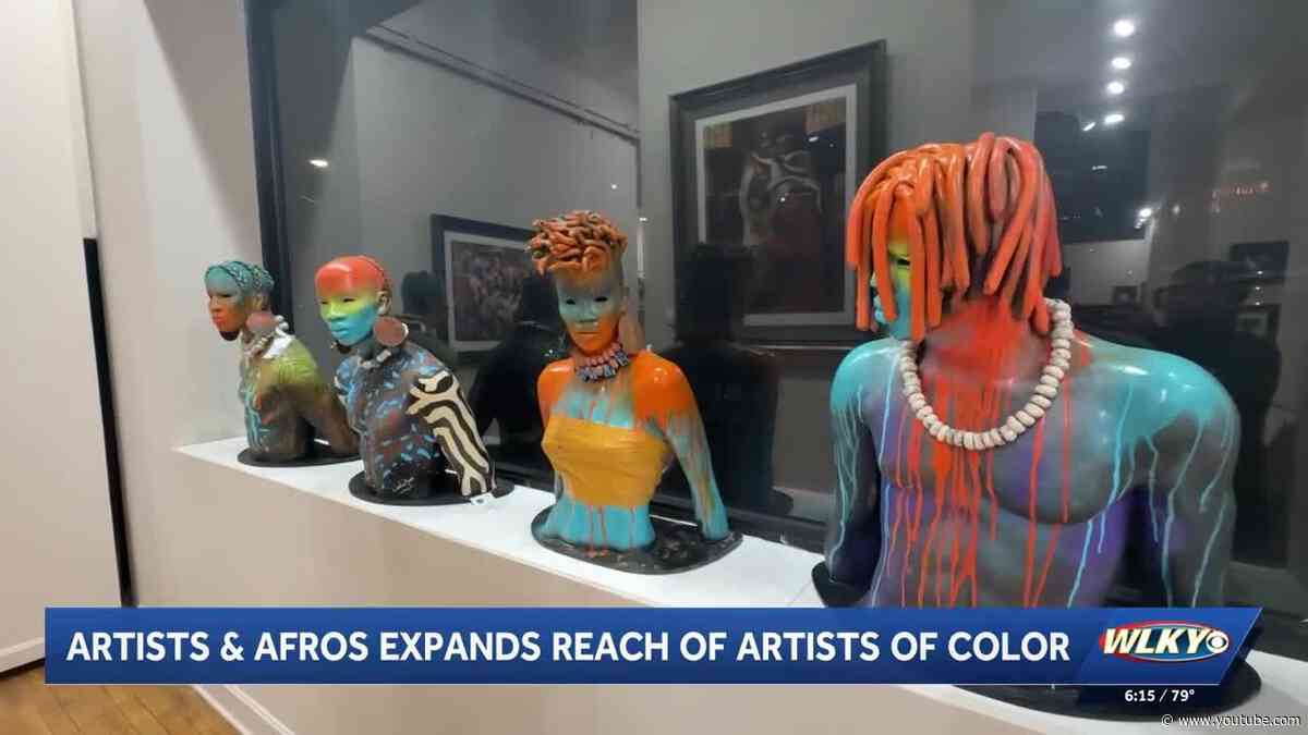 Artists and Afros event showcasing Black creators at Norton Sports and Learning complex