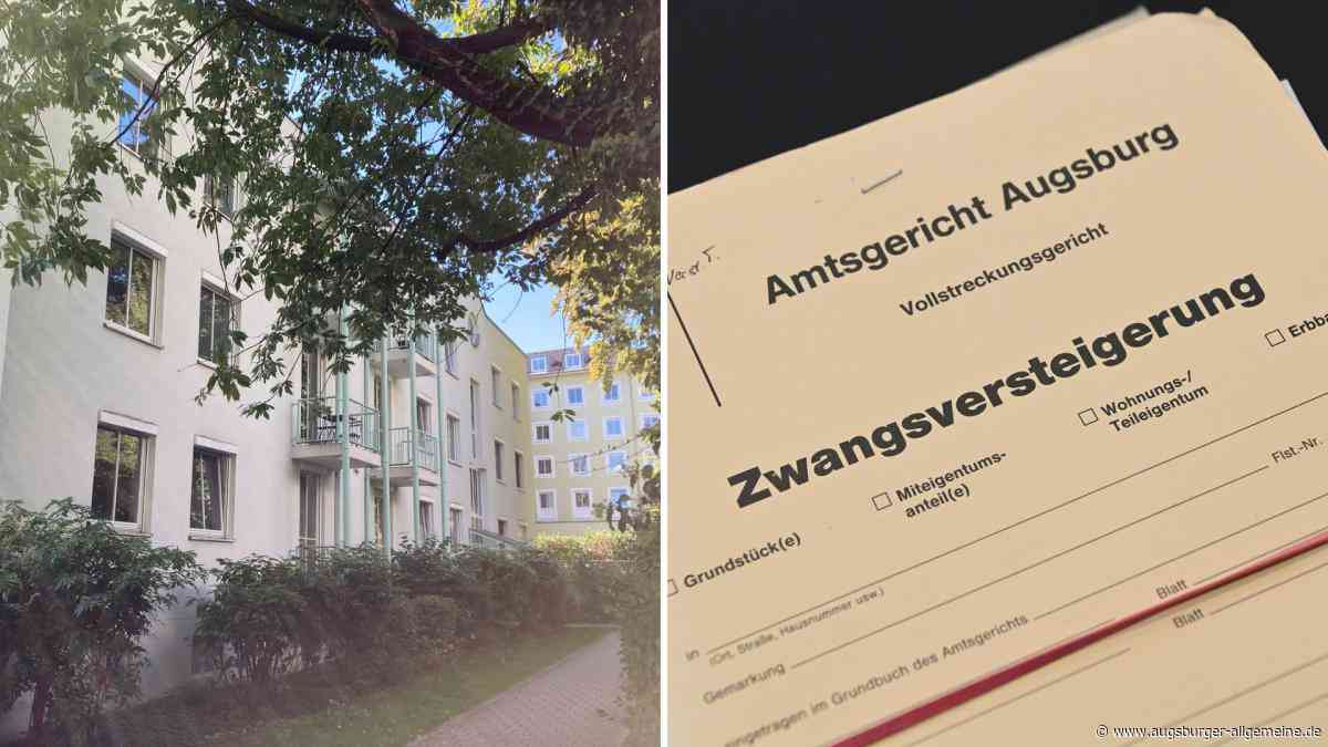 Wohnung, Wohnhaus und „Wundertüte“: Diese Immobilien werden bald in Augsburg versteigert