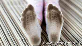 Stained socks will be fresh and 'new again' with 1 simple step before washing