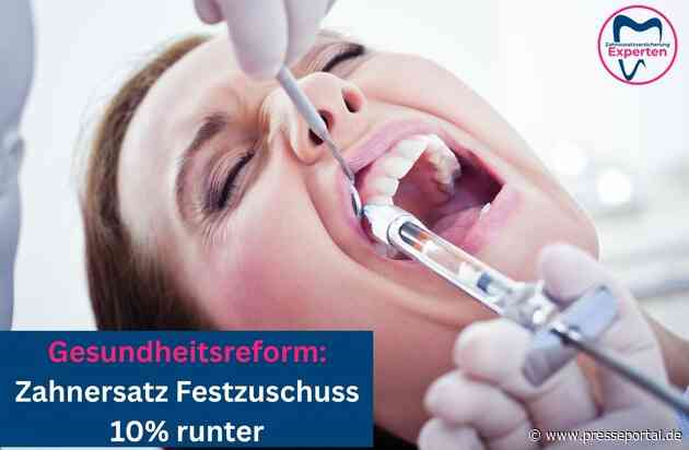 Kostenschock beim Zahnarzt: Festzuschüsse sinken zum 1.1.27 - ist das erst der Anfang?